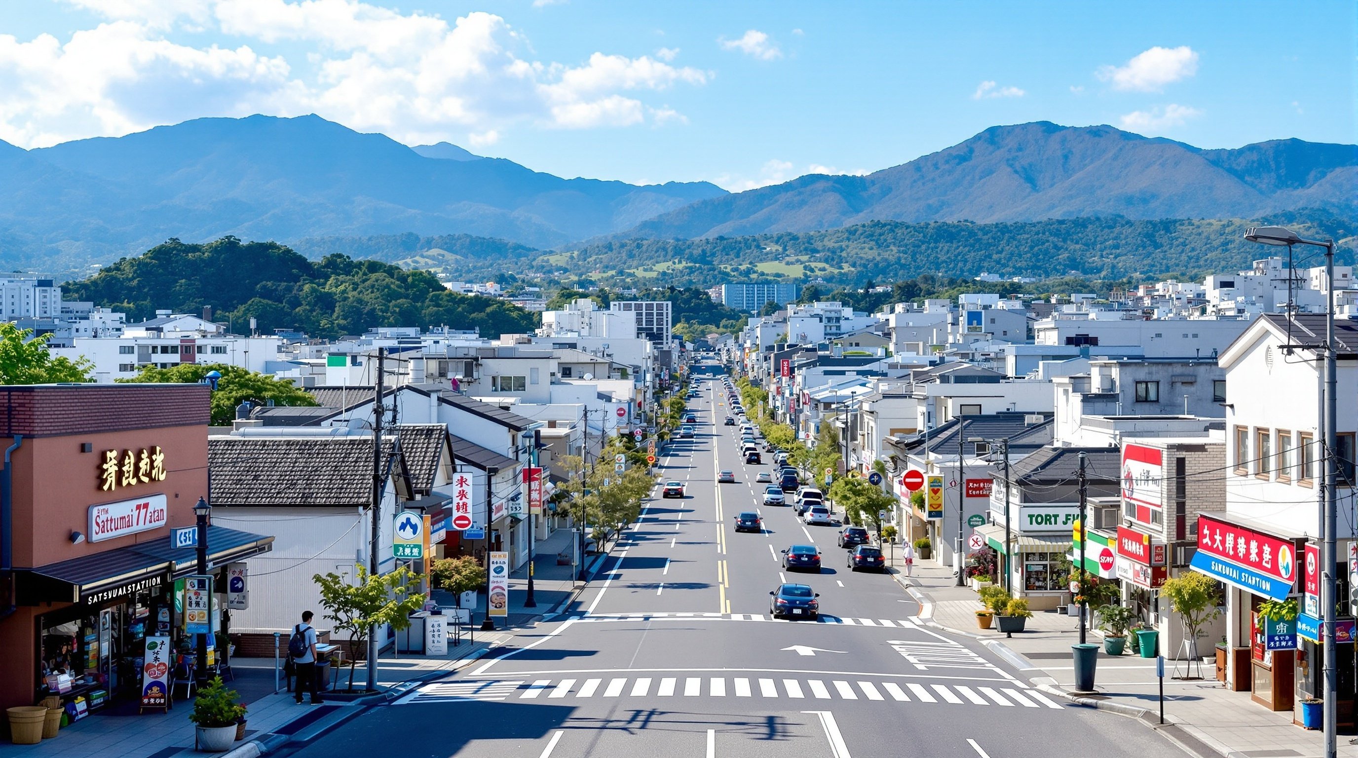 Satsumasendai City Landscape