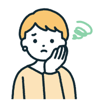 悩んでいる人